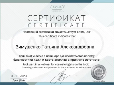 Диагностика кожи и карта анализа в практике эстетиста